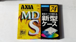 MiniDisc MD Axia MD-S 74 Japan 1szt