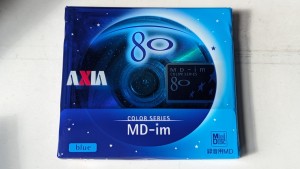 MiniDisc MD Axia Fuji Blue MD-in  80 1szt  