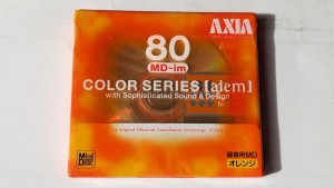 MiniDisc MD Axia Fuji Orange MD-in   80 1szt  