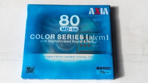 MiniDisc MD Axia Fuji Blue II MD-in  80 1szt   
