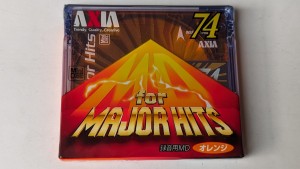 MiniDisc MD Axia Major Hits 74 Japan 1szt