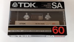 TDK SA 60 1984r. 1szt USA 