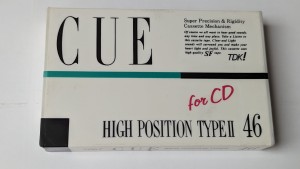 TDK Cue 46 white  1988r. NOWA 1szt 