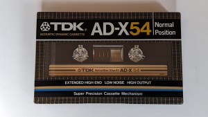 TDK AD-X 54 1982r. Japan 1szt 