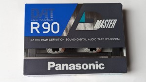 Panasonic DAT DIGITAL AUDIO TAPE MASTER R-90 1szt