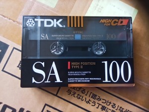 TDK SA 100 1990r. NOWA 1szt Japan