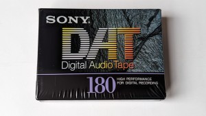 SONY DAT DIGITAL AUDIO TAPE 180 Japan 1szt