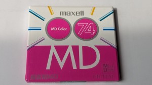 MiniDisc MD Maxell MD Color Pink 74 1szt 