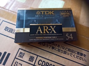 TDK AR-X 54 NOWA Japan 1szt 1989/90r