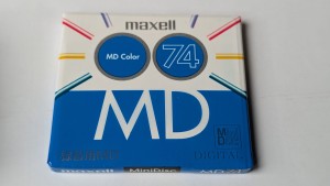 MiniDisc MD Maxell MD Color Blue 74 1szt  