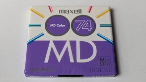 MiniDisc MD Maxell MD Color Purple 74 1szt 