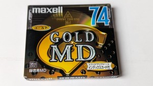 MiniDisc MD Maxell GOLD MD 74 1szt 