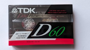 TDK D 60 1990r. NOWA 1szt 