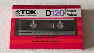 TDK D 120 1982r  1szt  