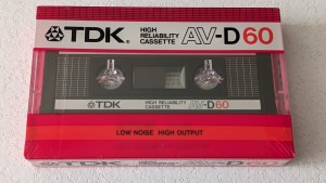 TDK AV-D 60 1985r High Reliability 1szt. 