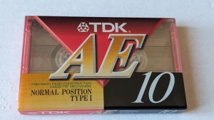 TDK AE 10 1994 NOWE Japan 1szt-