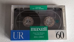 Maxell UR 60 1988r. 1szt. Korea