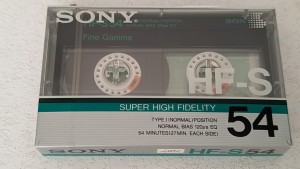 SONY HF-S 54 1985r. NOWA Japan szt.1 