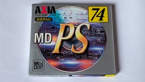 MiniDisc MD Axia Fuji PS 74 1szt  Grey