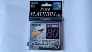 MiniDisc MD Maxell Pure PLATINUM MD 80 1szt Blister