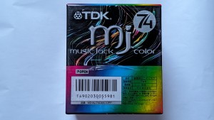 MiniDisc MD TDK MJ Music Jack Color MIX 74 10szt=10pack+ case