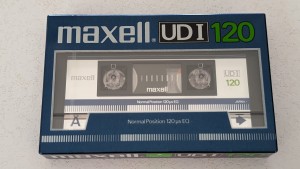 Maxell UDI 120 1985r NOWA Japan -1szt 