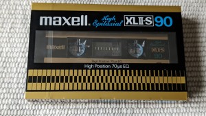 Maxell XLII-S 90 1980r. Japan 1szt uszkodzona folia