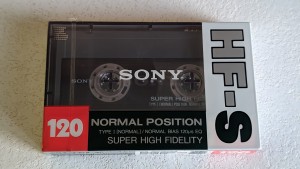 SONY HF-S 120 1990r. NOWA Japan 1szt..