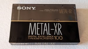 SONY METAL XR 100 1989r 1szt. 