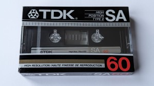 TDK SA 60 1985r. USA 1szt.