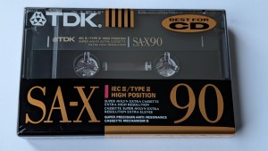 TDK SA-X 90 1990r. USA 1szt .