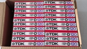 TDK D 120 1985 r. 20szt.