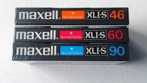 Maxell XLI-S 46/60/90 1982/84r. 3szt, Japan