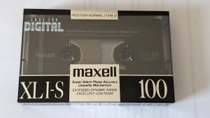 Maxell XLI-S 100 1988r. Digital 1szt, Japan