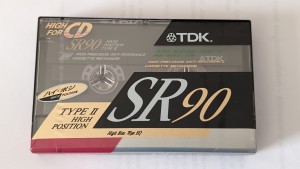TDK SR 90 1990r Japan 1szt