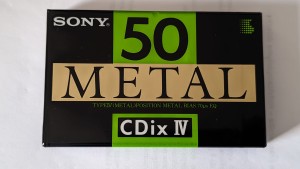 SONY CDix IV Metal 50 1990 Japan 1szt.