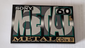 SONY CDix IV Metal 60 1992 Japan 1szt.