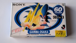 Sony CDix II 60 GAMBA OSAKA  / LEAGUE  1szt. 1992r Japan  