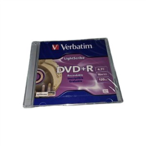 Verbatim DVD+R x16 Lightscribe 1szt slimcase CD