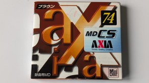 MiniDisc MD Axia Brown CS 74 Japan 1szt
