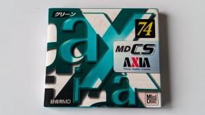 MiniDisc MD Axia Green CS 74 Japan 1szt