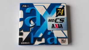 MiniDisc MD Axia Blue CS 74 Japan 1szt
