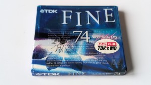 MiniDisc MD TDK Fine Blue 74 1szt -