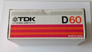 TDK D 60 1982r. USA 10szt box