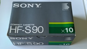 Sony HF-S 90 NEW 10psc BOX Japan 1985
