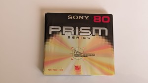 MiniDisc MD SONY PRISM SERIES 80 Japan 1szt.