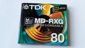 MiniDisc MD TDK MD- RXG 80 1szt.