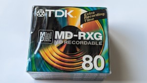 MiniDisc MD TDK MD- RXG 80 5pack