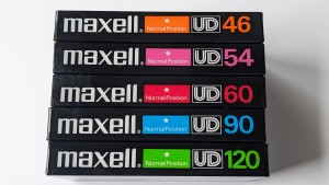 Maxell UD 46/54/60/90/120 1982r Japan-5szt