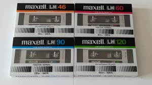 Maxell LN 46/60/90/120 1982 4pcs.